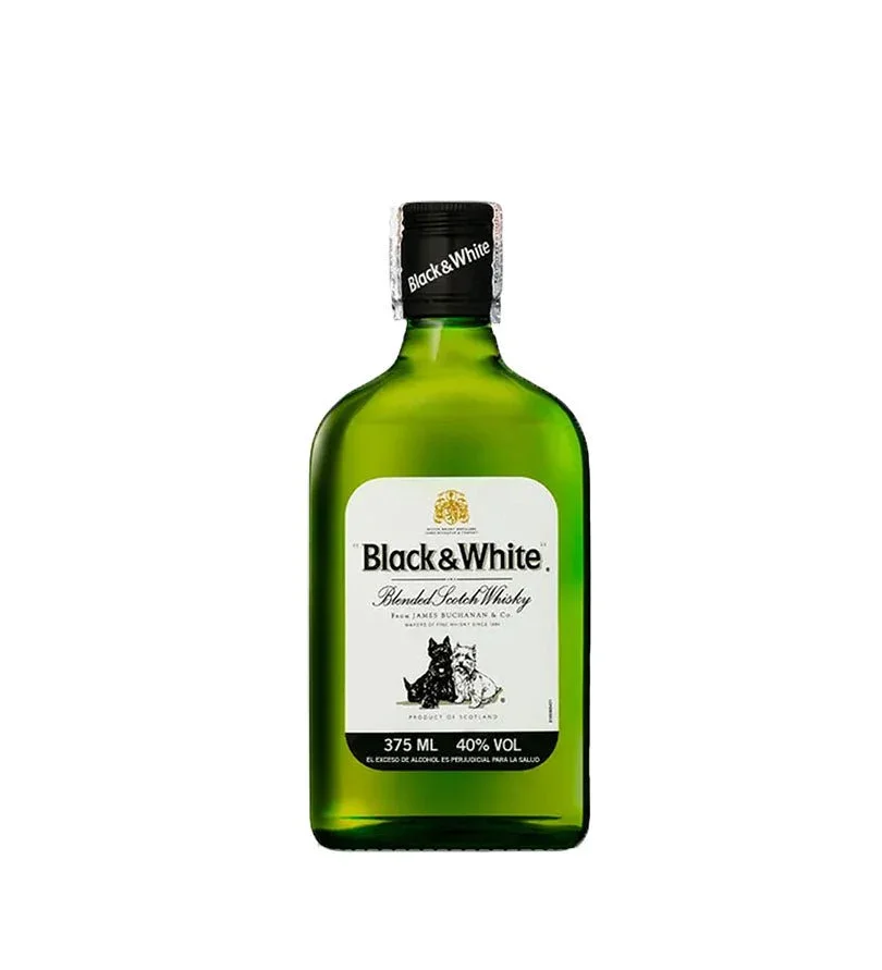 Whisky Black & White caña 210ml