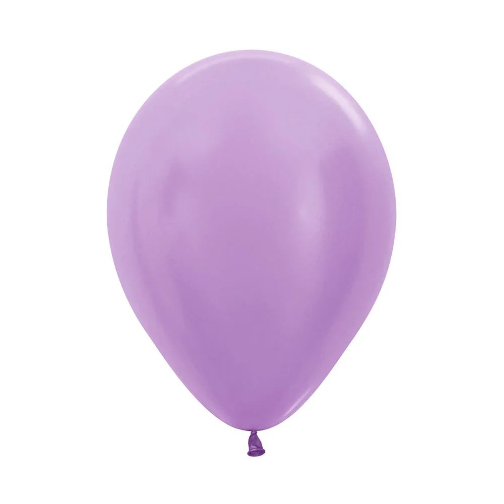 Globo R-12 pastel mate lila Sempertex 12unidades