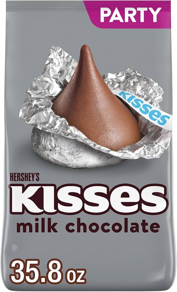 HERSHEY'S KISSES - Caramelos de chocolate con leche