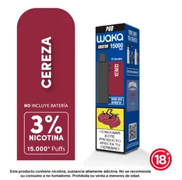 Waka vape 3.500 puff CEREZA 5 NICOTINA
