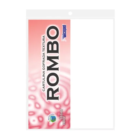 Cartulina Gofrada rombo 180g Carta