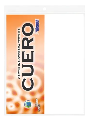 Cartulina Gofrada Textura Cuero De 180g Tamaño Carta X 25 Hj