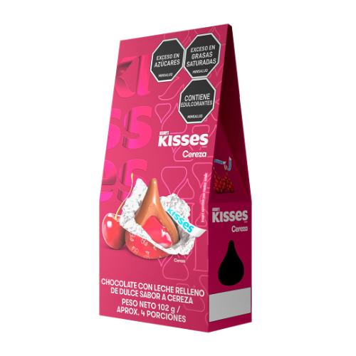 HERSHEY'S KISSES SELECCIÓN ESPECIAL CEREZA 102G