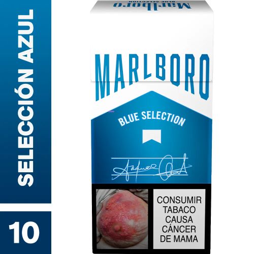 malboro azul blue x10u