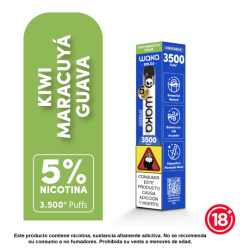 waka 3.500 puff kiwi maracuya guava