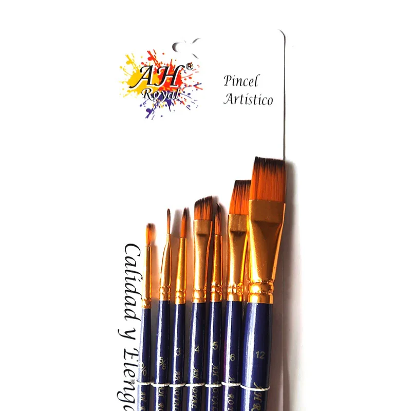Pincel Ah Royal Set x7 Variados Ref. 20028