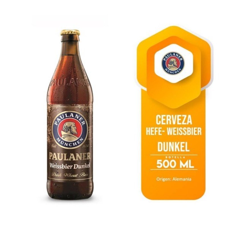 Paulaner Dunkel weissbier 500ml