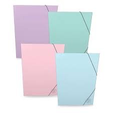 carpeta primavera resorte pastel fuelle