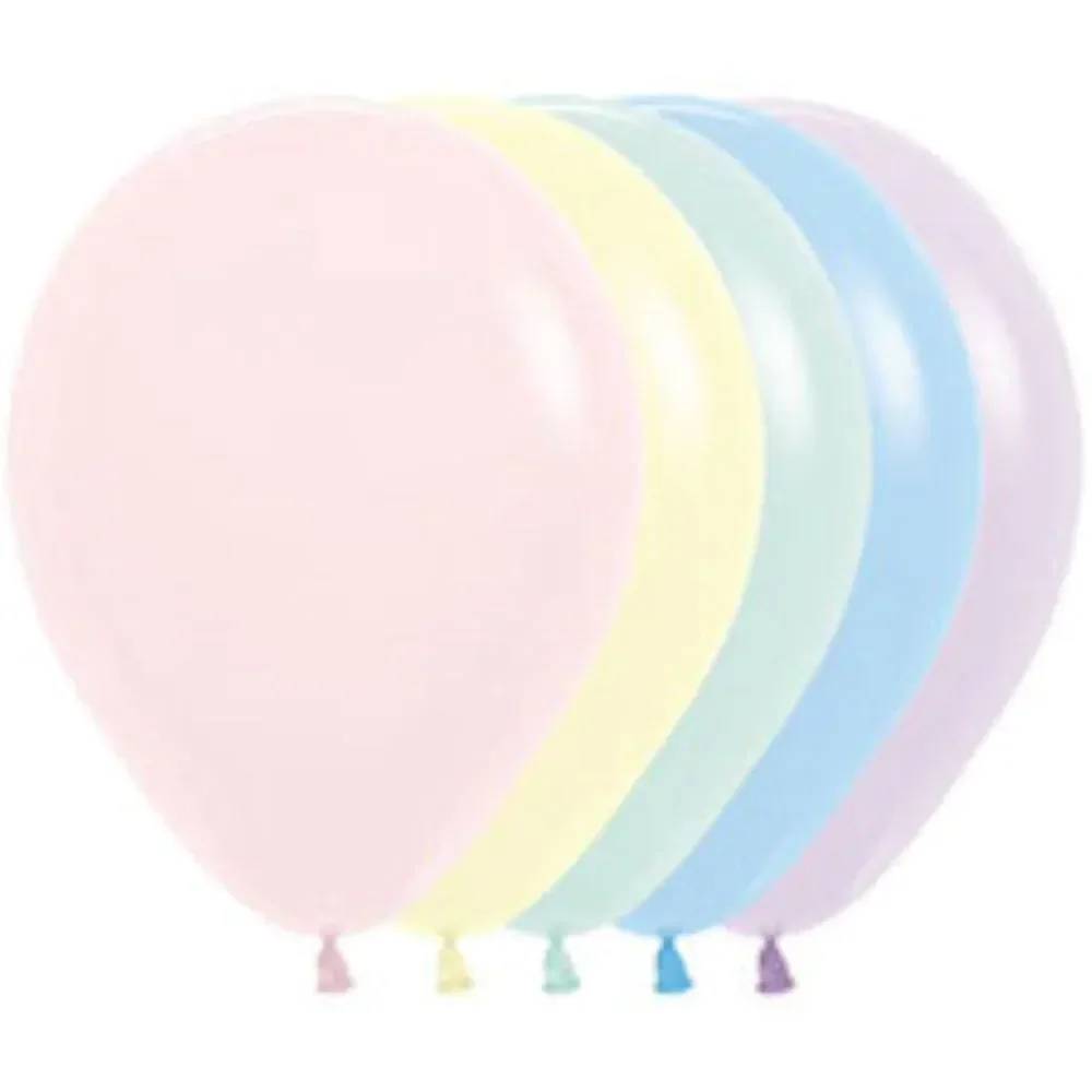 Sempertex Globos Pastel Mate Surtido R-12