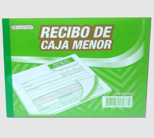 RECIBO DE CAJA MENOR *200 HOJAS