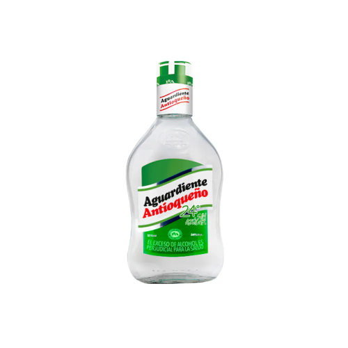 Aguardiente Antioqueño sin Azúcar 375 Ml verde