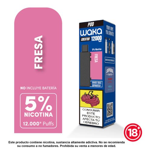 waka 3.500 puff fresa