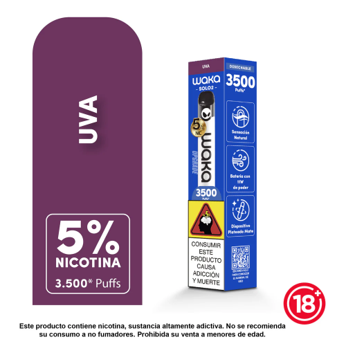 waka uva 3.500 puff