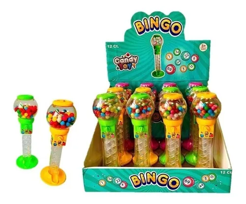 Candy Toy Bingo Con Dulces