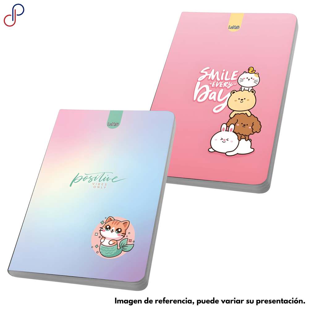 Cuaderno Lukis Cosido Pasta Dura Muñeco100hojas