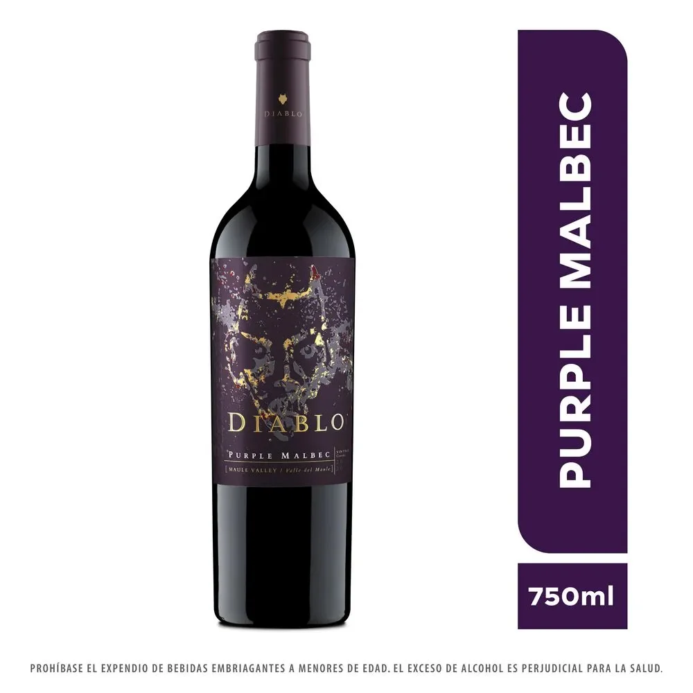 Vino tinto DIABLO malbec Malbec (750 ml)