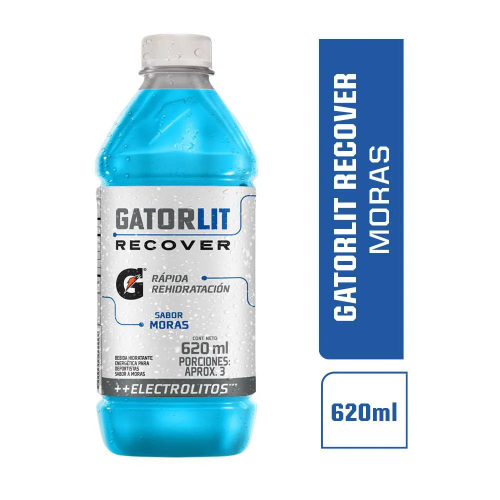 Bebida hidratante GATORADE gatorlit sabor moras (620