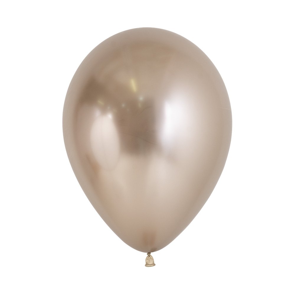 Globo R-12 Reflex Champañag x 12 Unidades