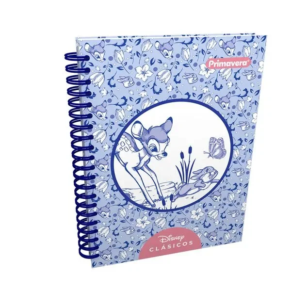 Cuaderno Argollado Pasta Dura Disney 5 materias