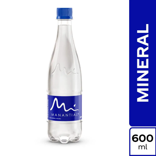 Agua MANANTIAL sin gas (600 ml)