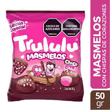 MASMELOS TRULULU CHOCO LOVE X 50 GR