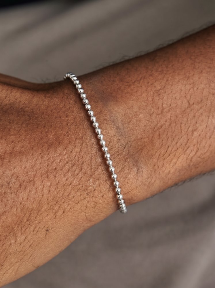 Pulsera en bolitas