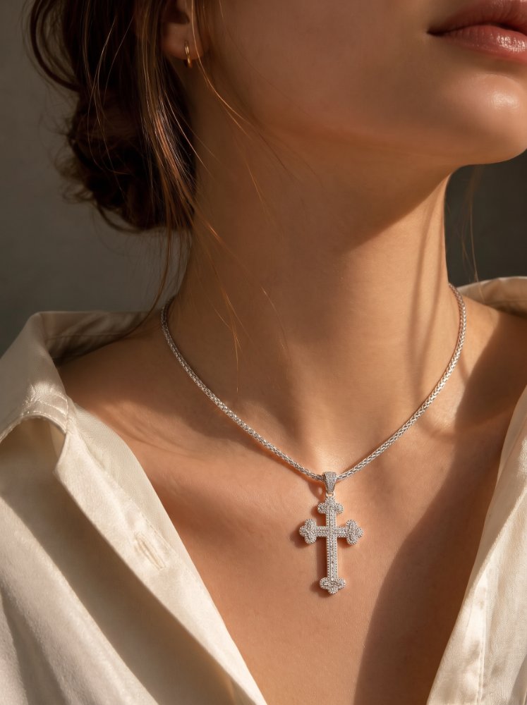 Cadena y dije de Cruz