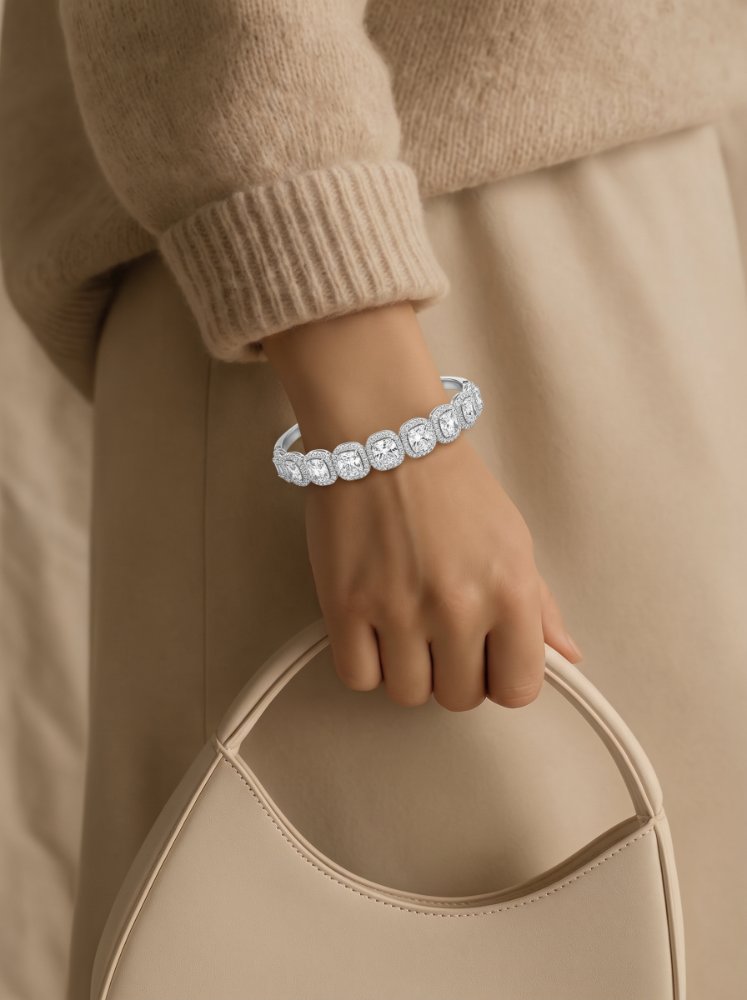 Pulsera de halos en forma de aro