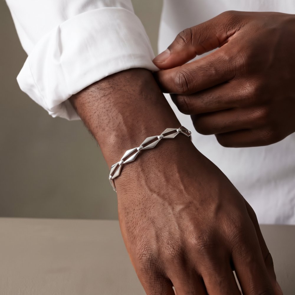 Pulsera de rombos