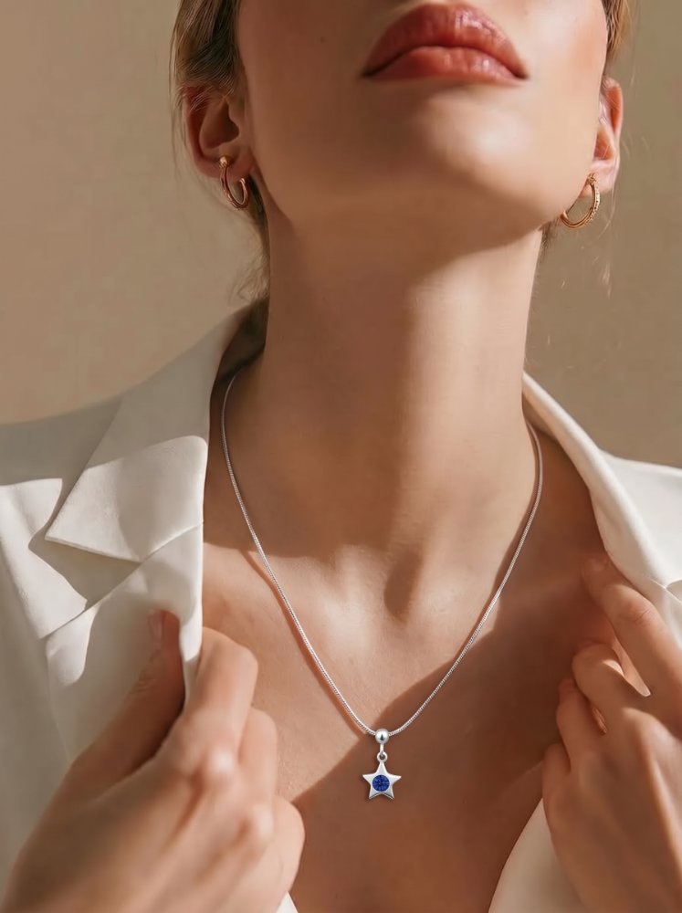 Cadena y dije de estrella