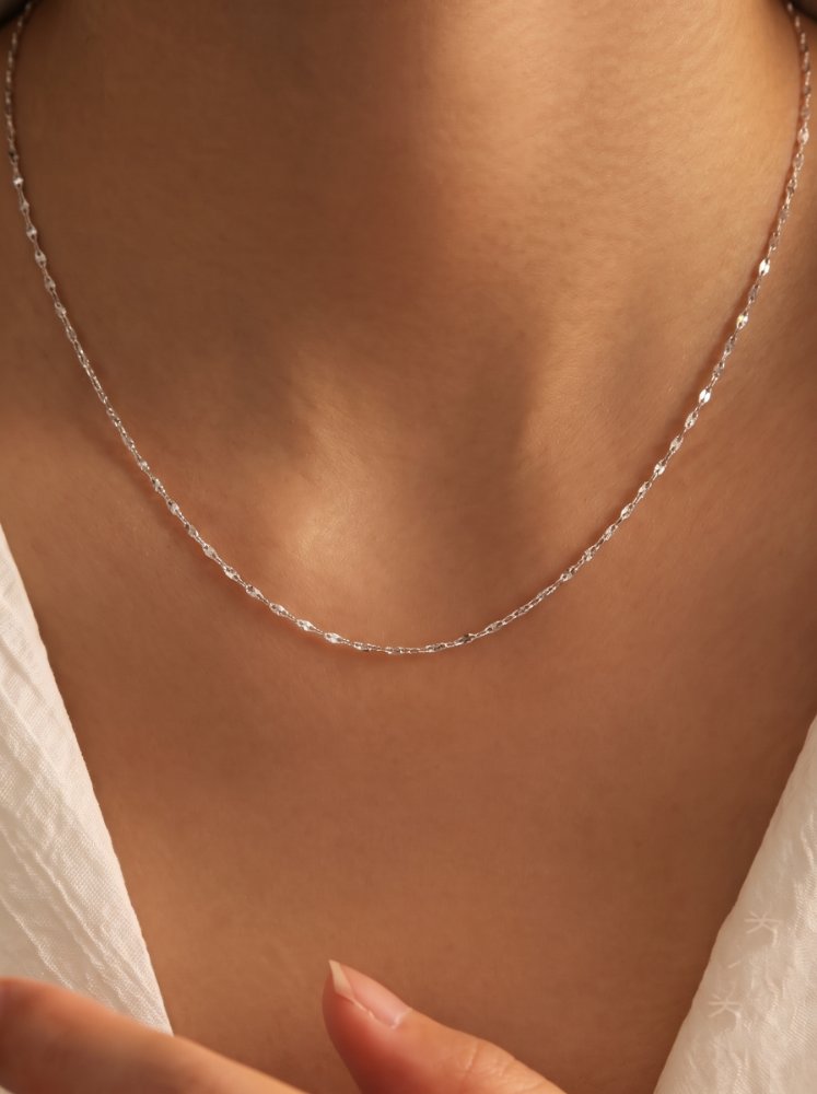 Cadena ebilla diamantada