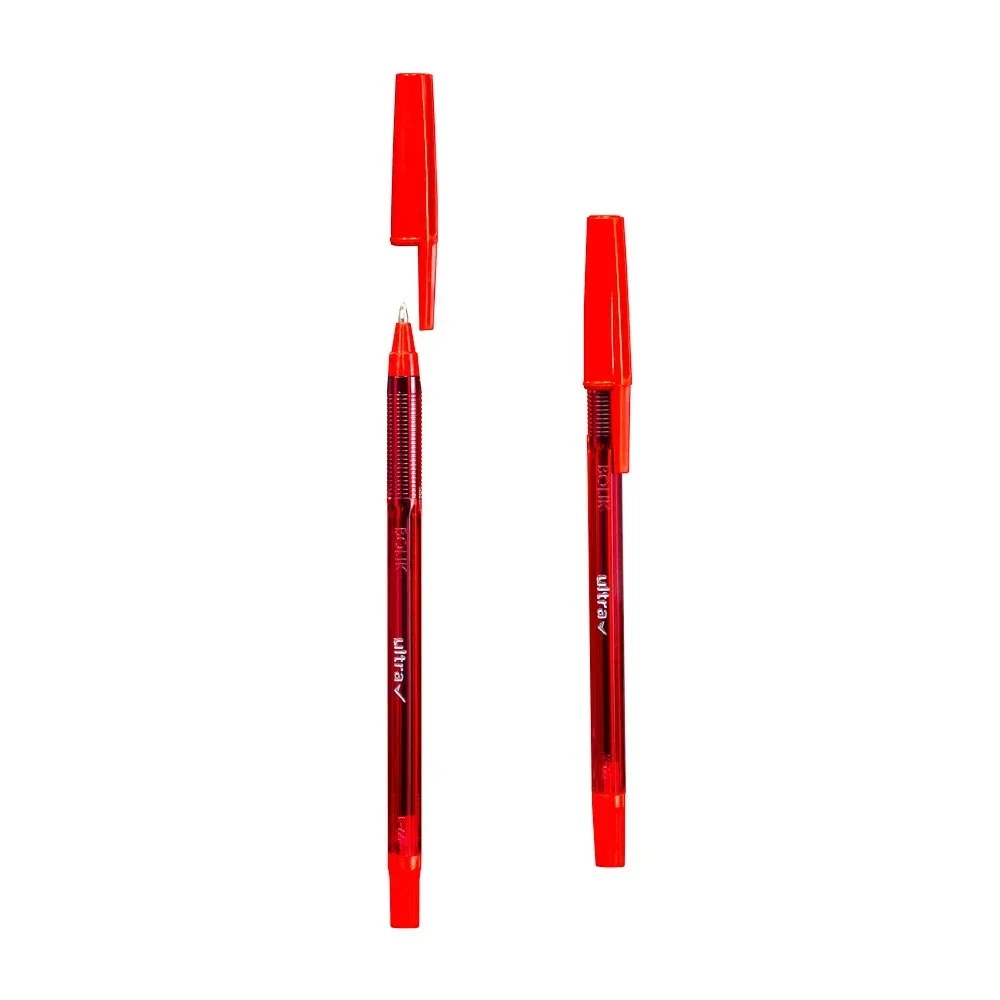 BOLIGRAFO BOLIK ULTRA MEDIANO ROJO