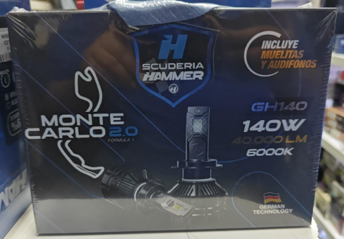 H13 LED HAMMER MONTE CARLOS 2.0 140W