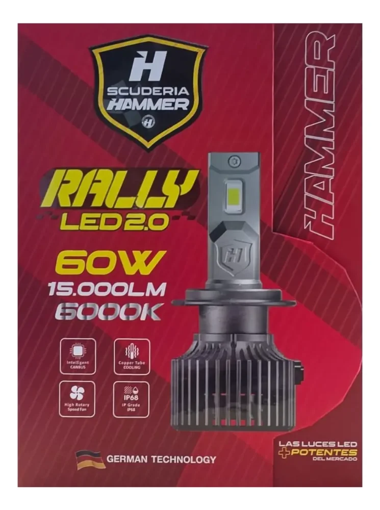 H11 LED HAMMER RALLY 2.O 60W