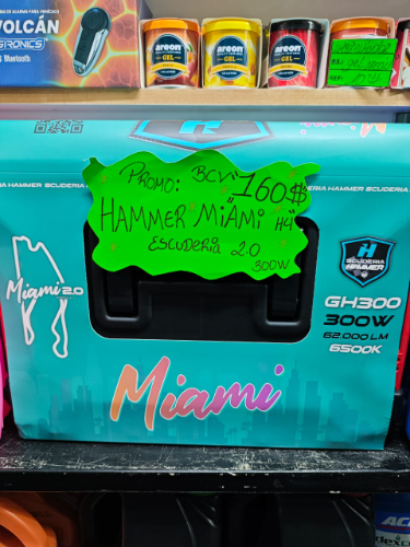 H4 HAMMER MIAMI MALETA 300W