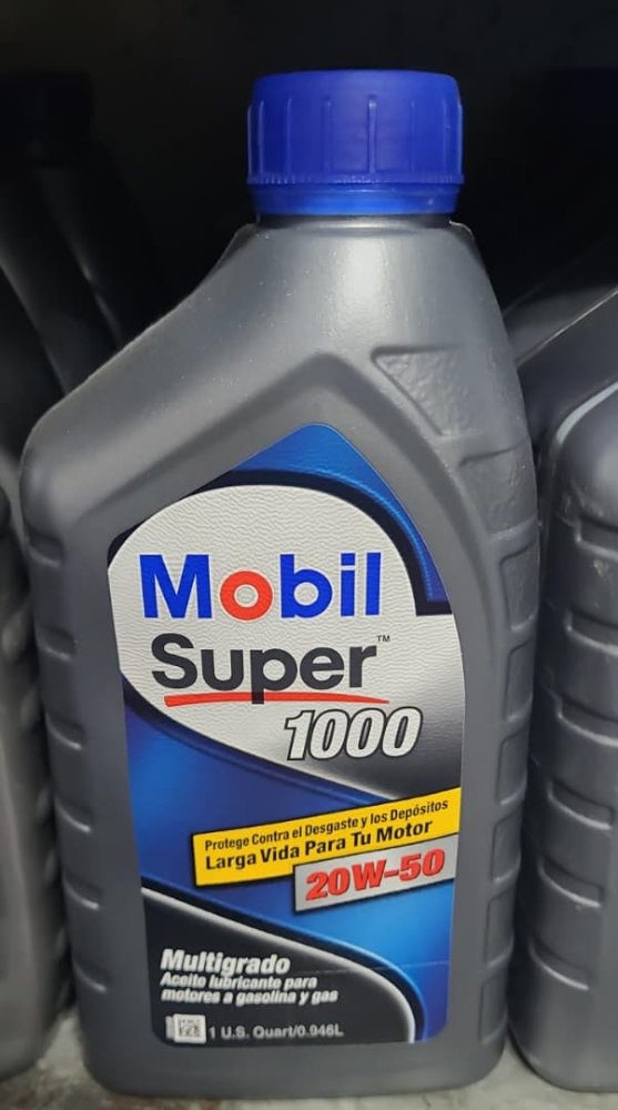 ACEITE MOBIL SUPER 20W50 MINERAL