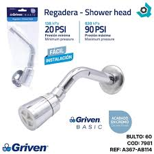 REGADERA PLAST GRIVEN A367-AB114