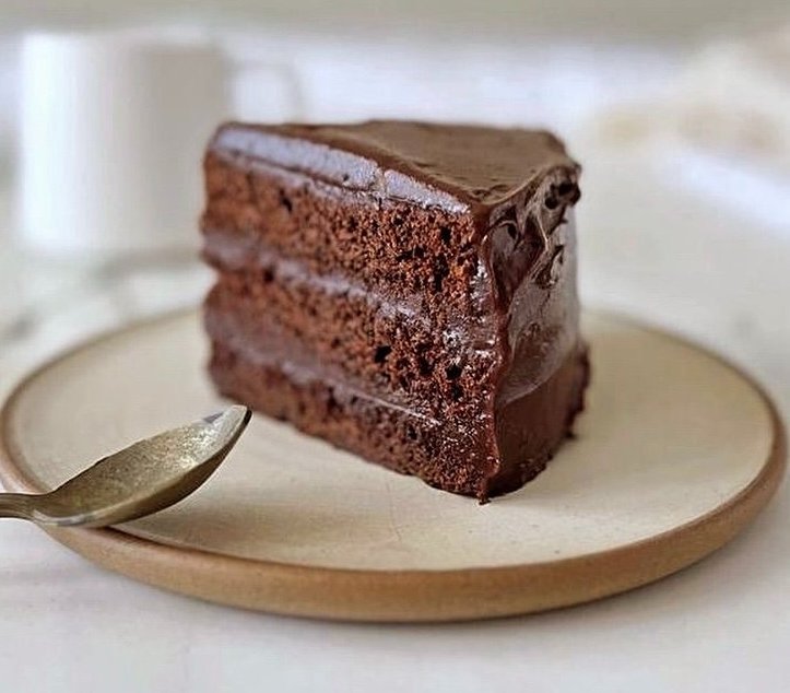 Porcion torta de chocolate
