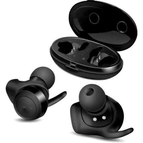 AUDIFONOS BLUETOOTH MOONKI NMH-TWS66 NEGRO