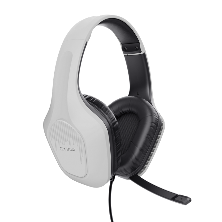 AUDIFONOS GAMER ZIROX GXT 415 CON MICROFONO BLANCO TRUST