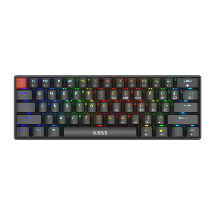 TECLADO MECANICO MARVO SABER 61