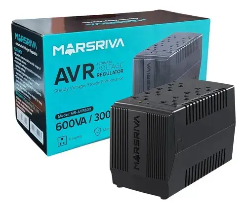 REGULADOR MARSRIVA 600VA 8 PUERTOS