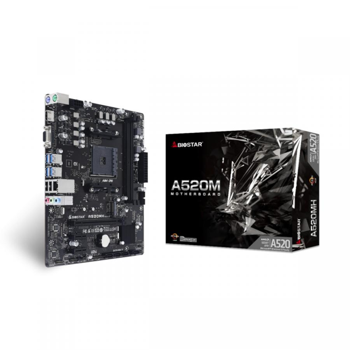 TARJETA MADRE BIOSTAR A520MH AM4 DDR4