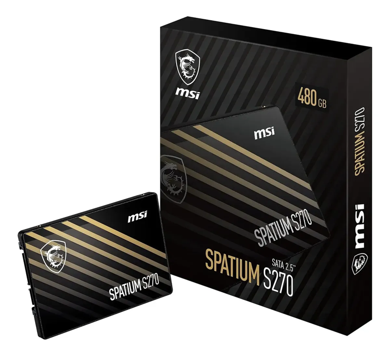 DISCO DURO SOLIDO 480GB MSI SPATIUM