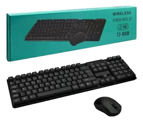COMBO TECLADO Y MOUSE INALAMBRICO STANDAR