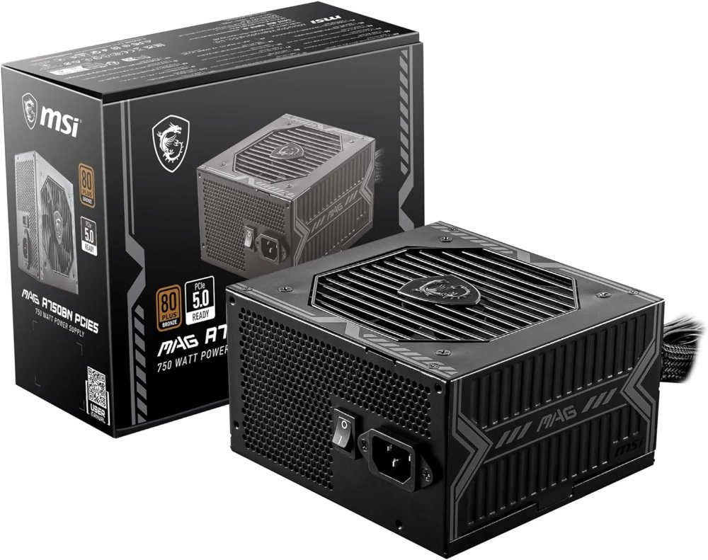 FDP MSI MAG 750W 80 PLUS BRONCE FUENTE