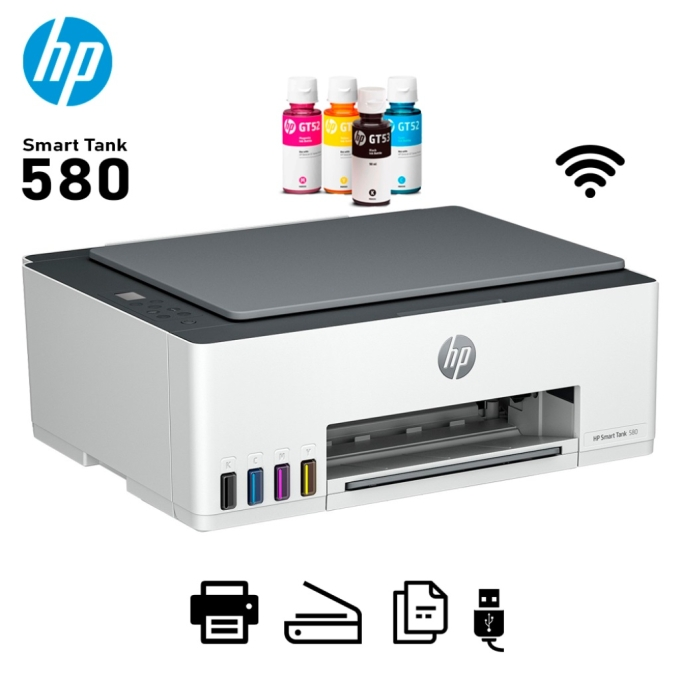 IMPRESORA TINTA CONTINUA SMART TANK 580 MULTIFUNCIONAL