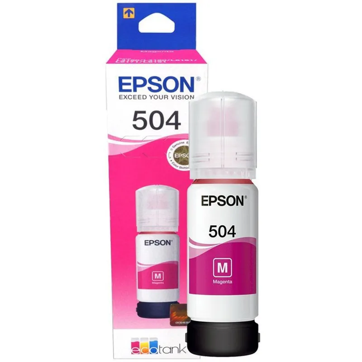 TINTA EPSON 504 ROJO ORIGINAL