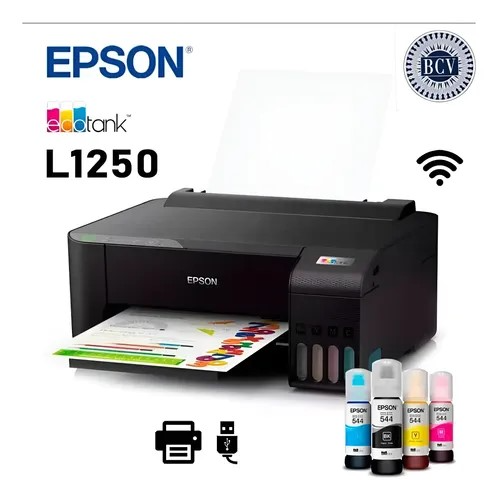 IMPRESORA TINTA CONTINUA EPSON L1250 WIFI USB