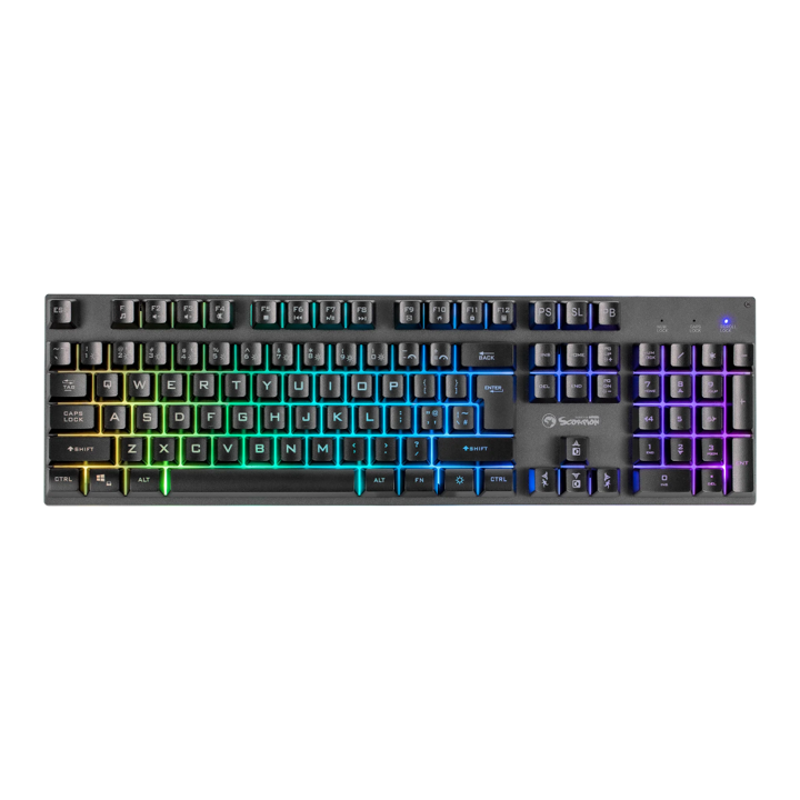 TECLADO MARVO SOLDAT S20 GAMER MEMBRANA